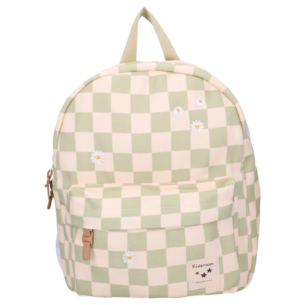Sac à dos | Pâquerettes beige/vert