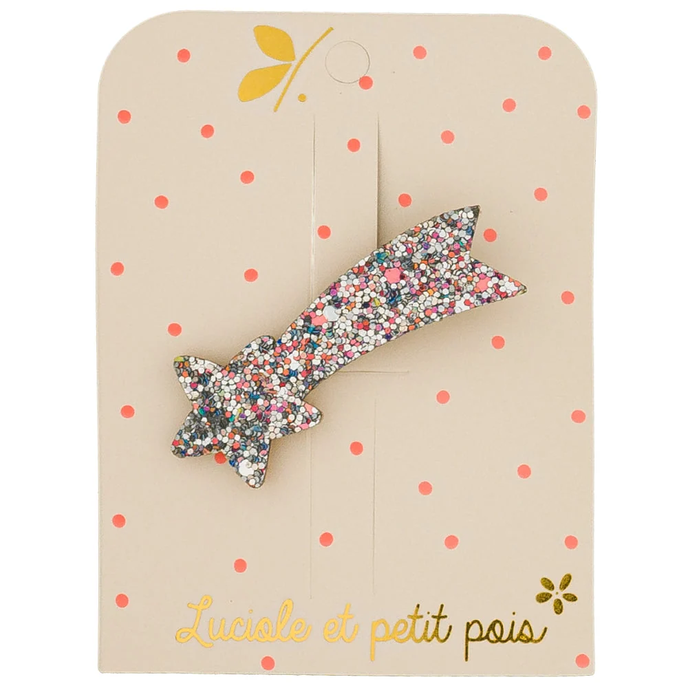 Barrette | Etoile filante multicolore