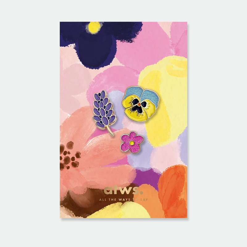 Pin's | Lot de 3 Flowers