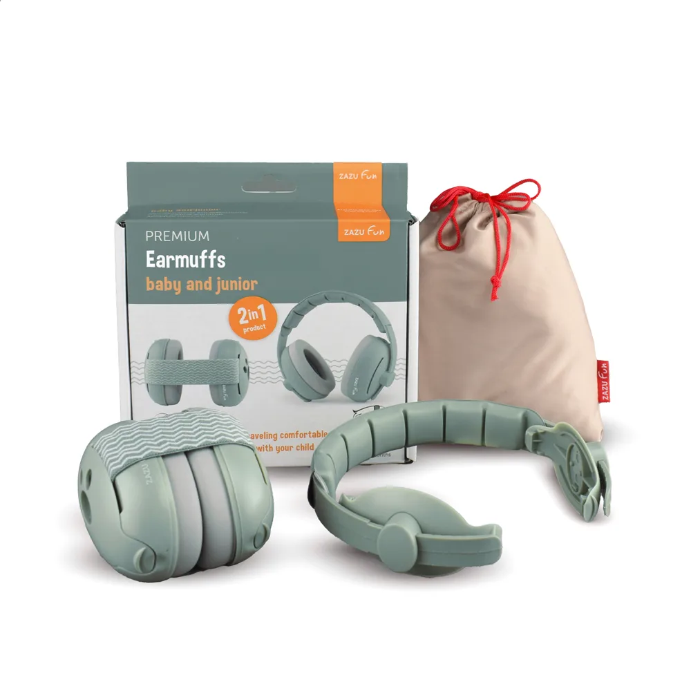 Casque antibruit 2en1 | Sauge