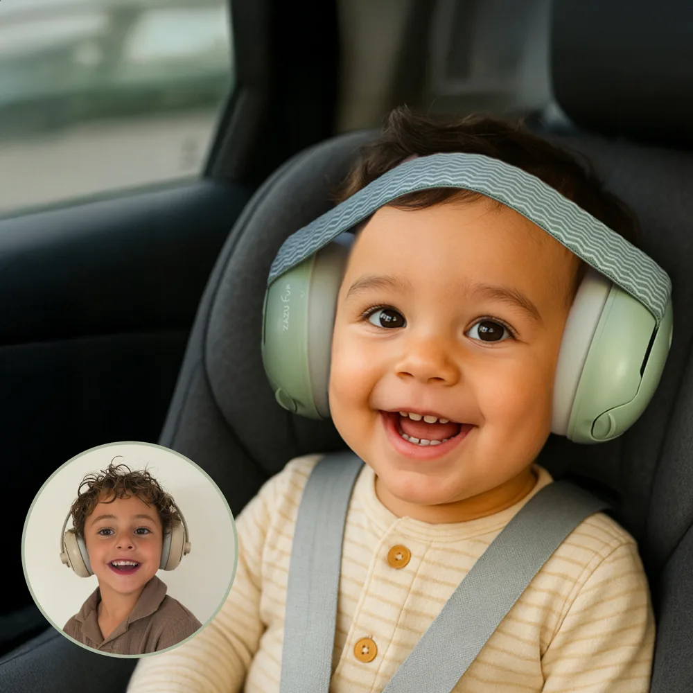Casque antibruit 2en1 | Sauge – Image 2