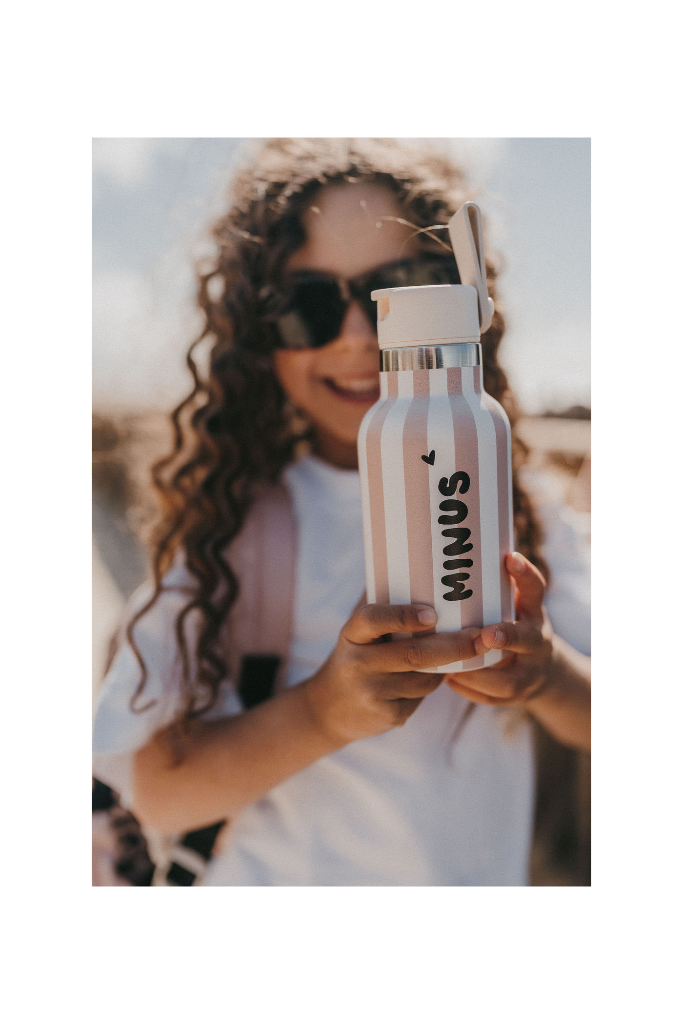 Gourde 350 ml | Stripes Rose – Image 3