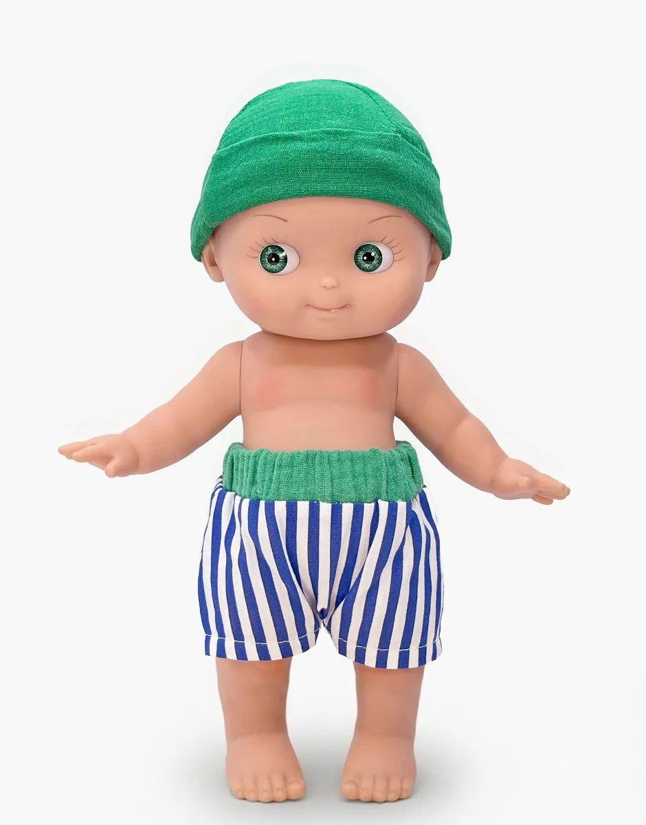 Poupée Zébulon à la plage