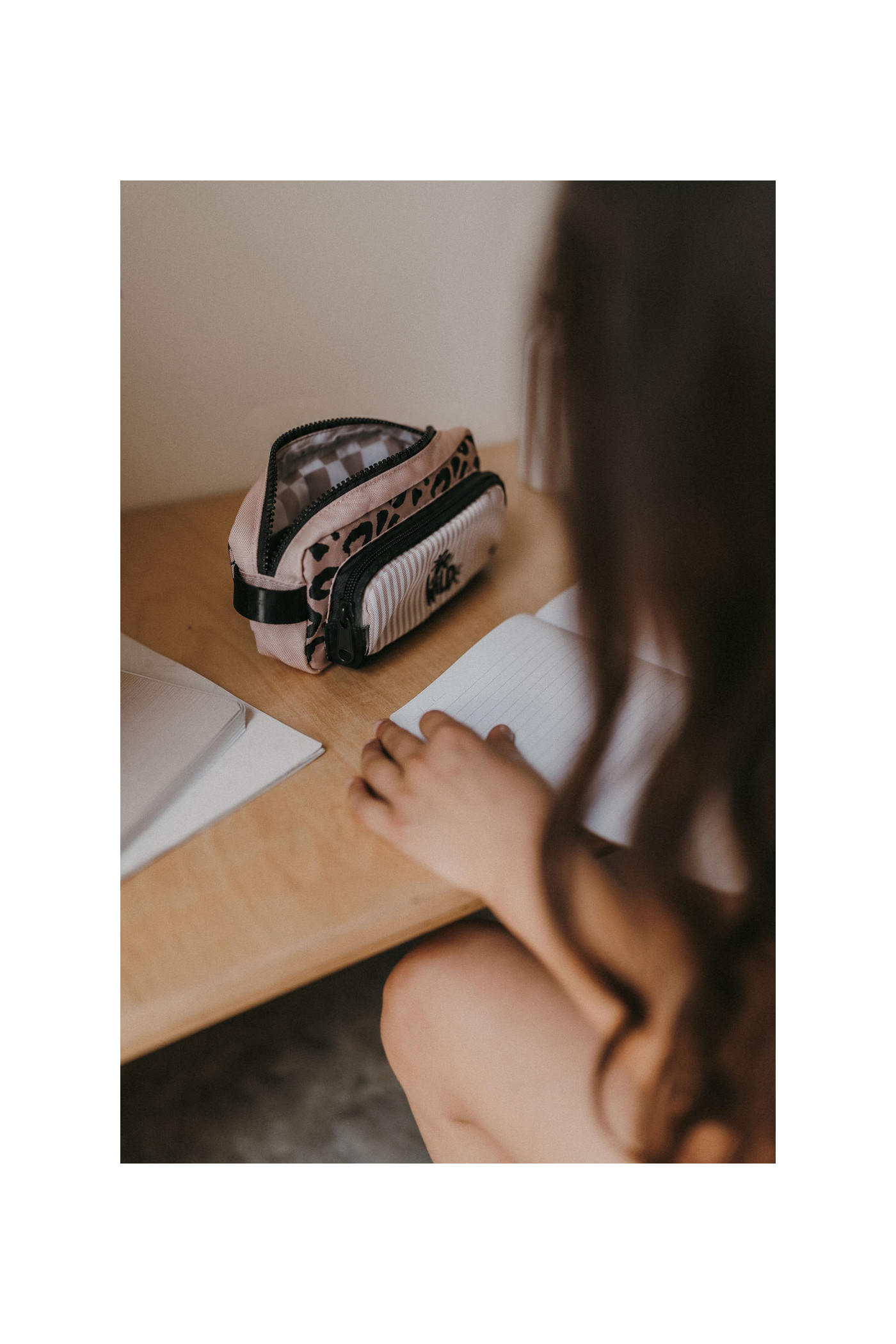 Trousse d'école | Léopard Beige Be Wild – Image 3