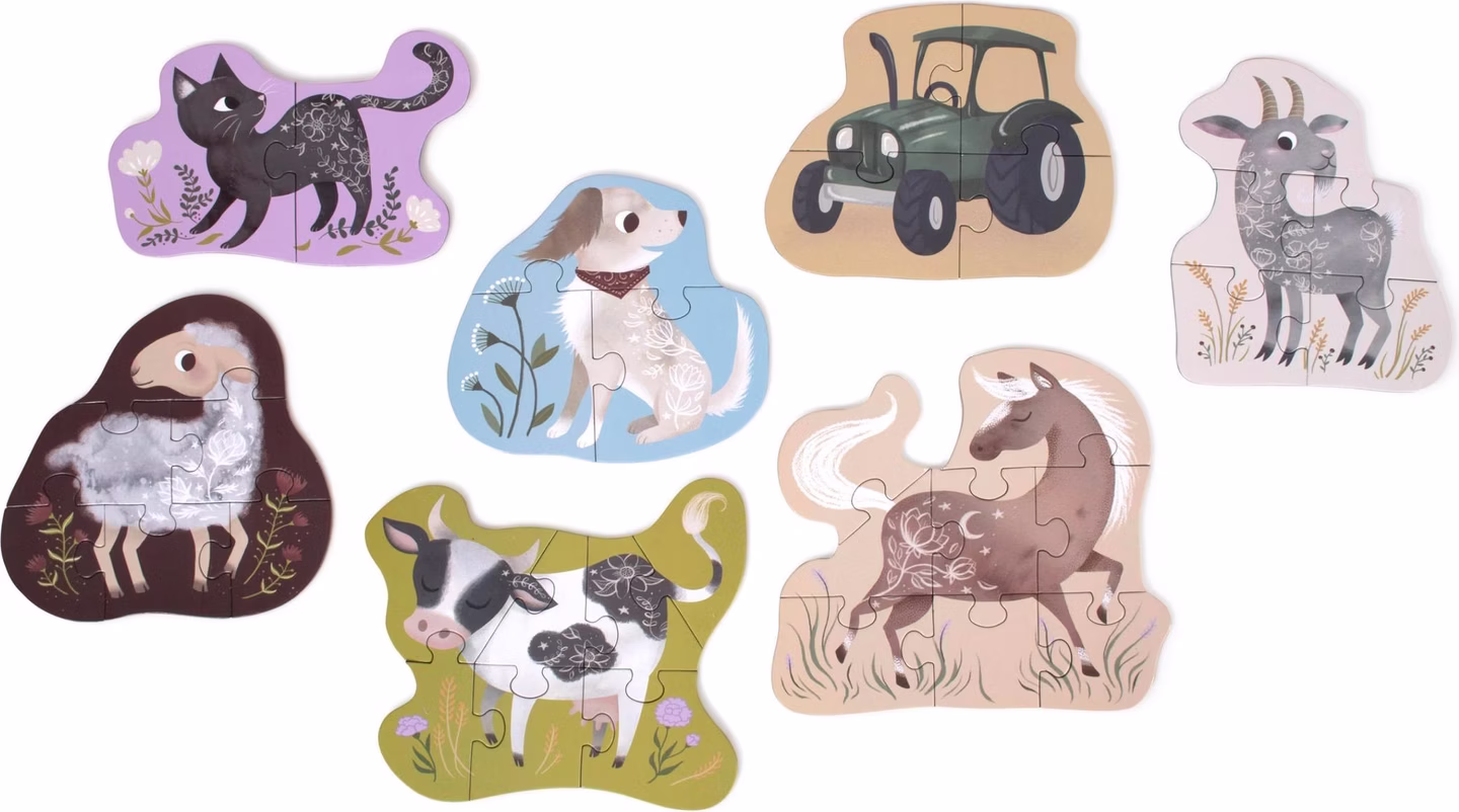 Puzzle | Animaux de la ferme 7 puzzle – Image 2
