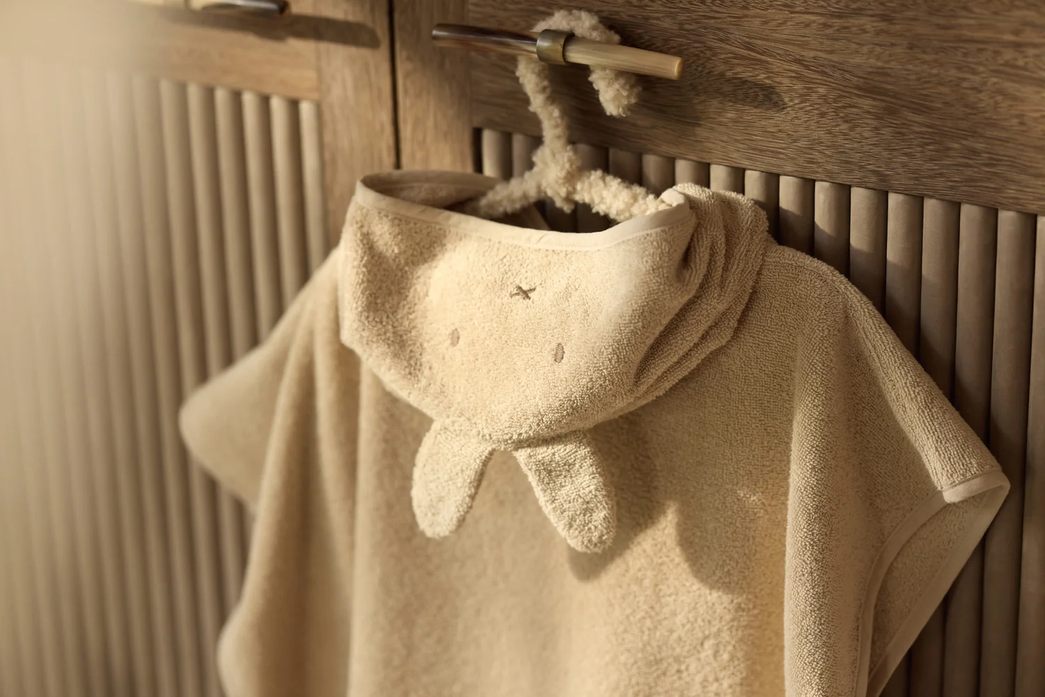 Poncho de bain | Miffy sable
