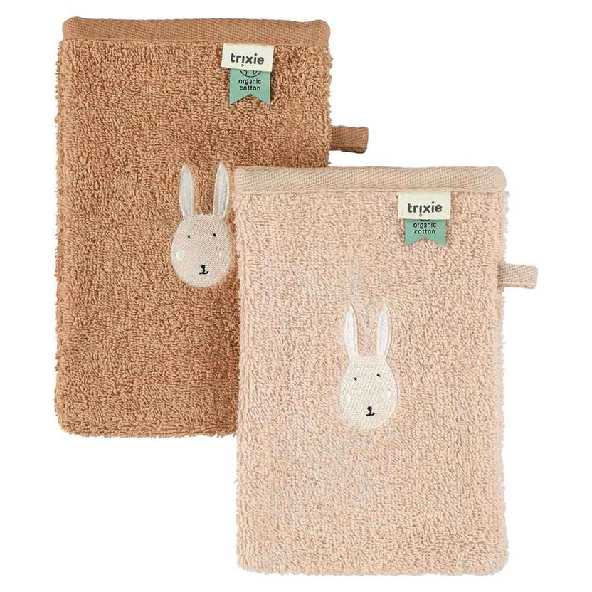 Gants de toilette | Duo Lapin