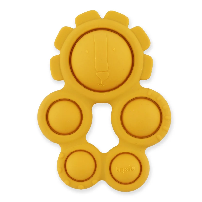 Hochet de dentition | Pop-it Lion
