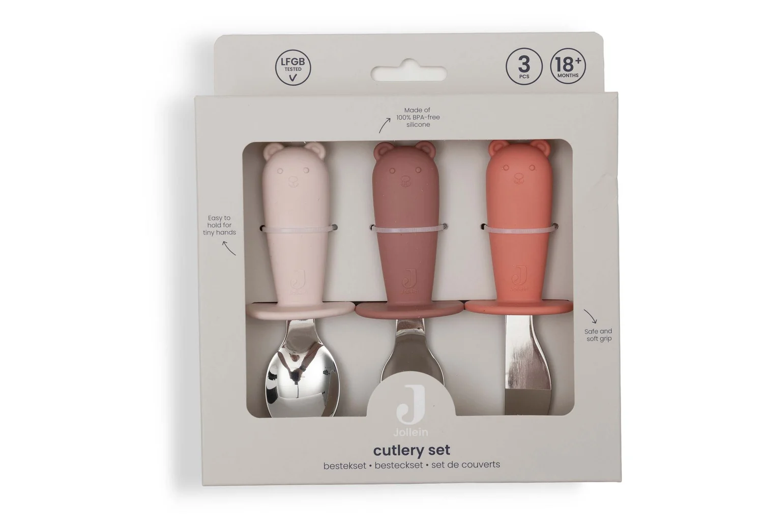 Couverts en silicone | Blush – Image 3