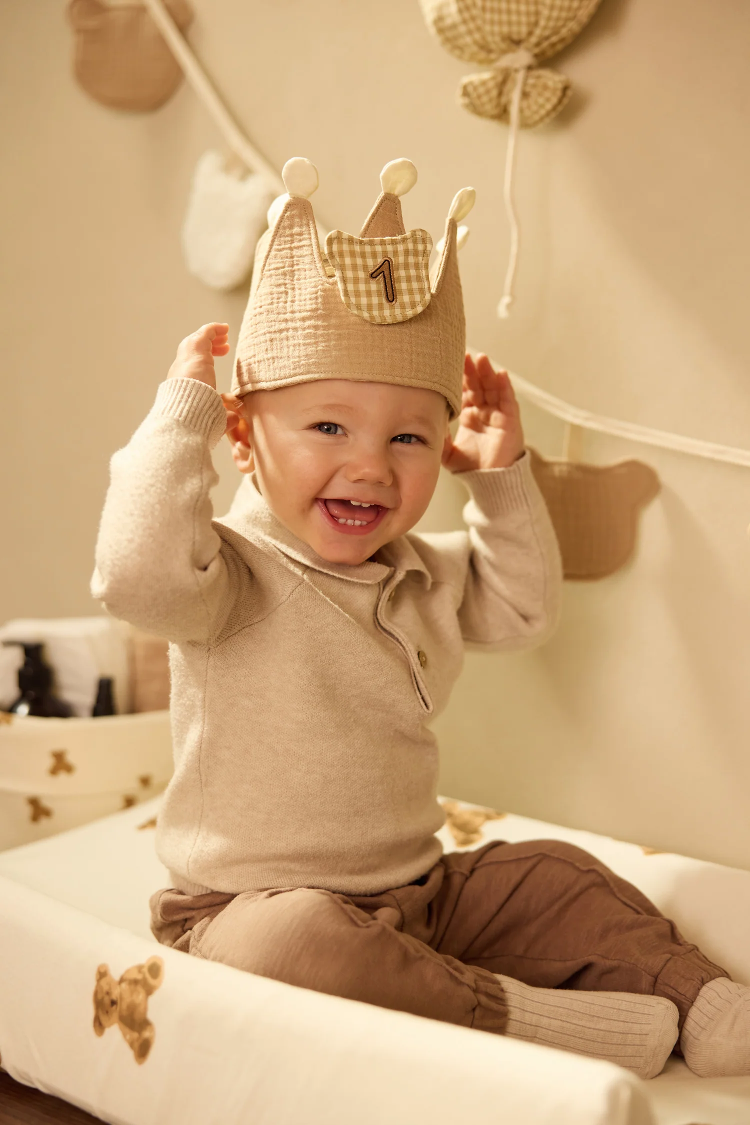 Couronne d'anniversaire | Teddy bear