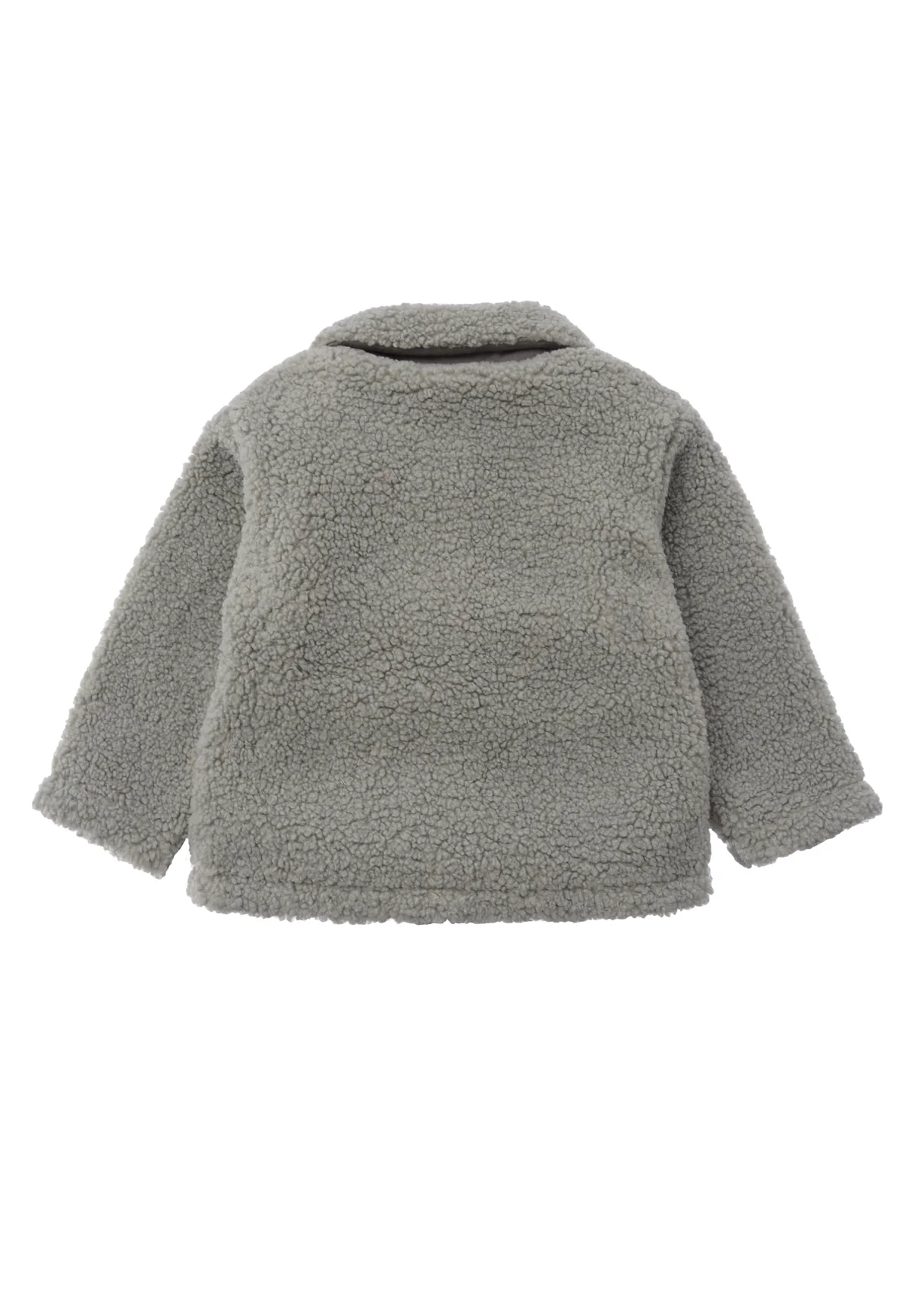 Veste en polaire | Boucle Gris-Vert – Image 2
