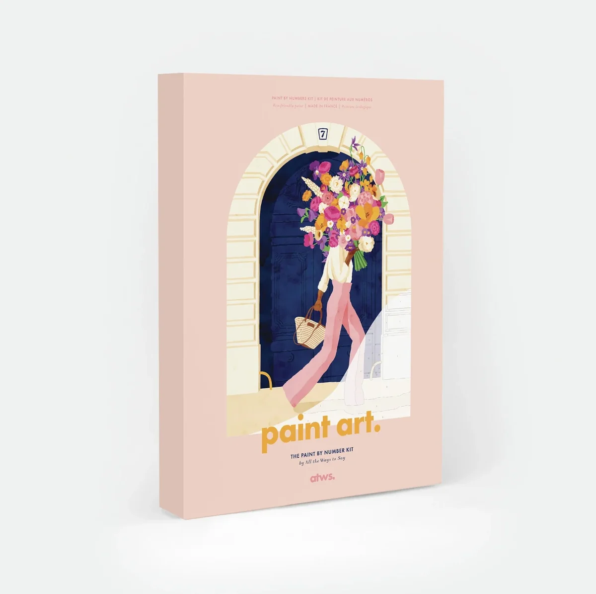 Kit de peinture aux numéros | Porte parisienne – Image 2