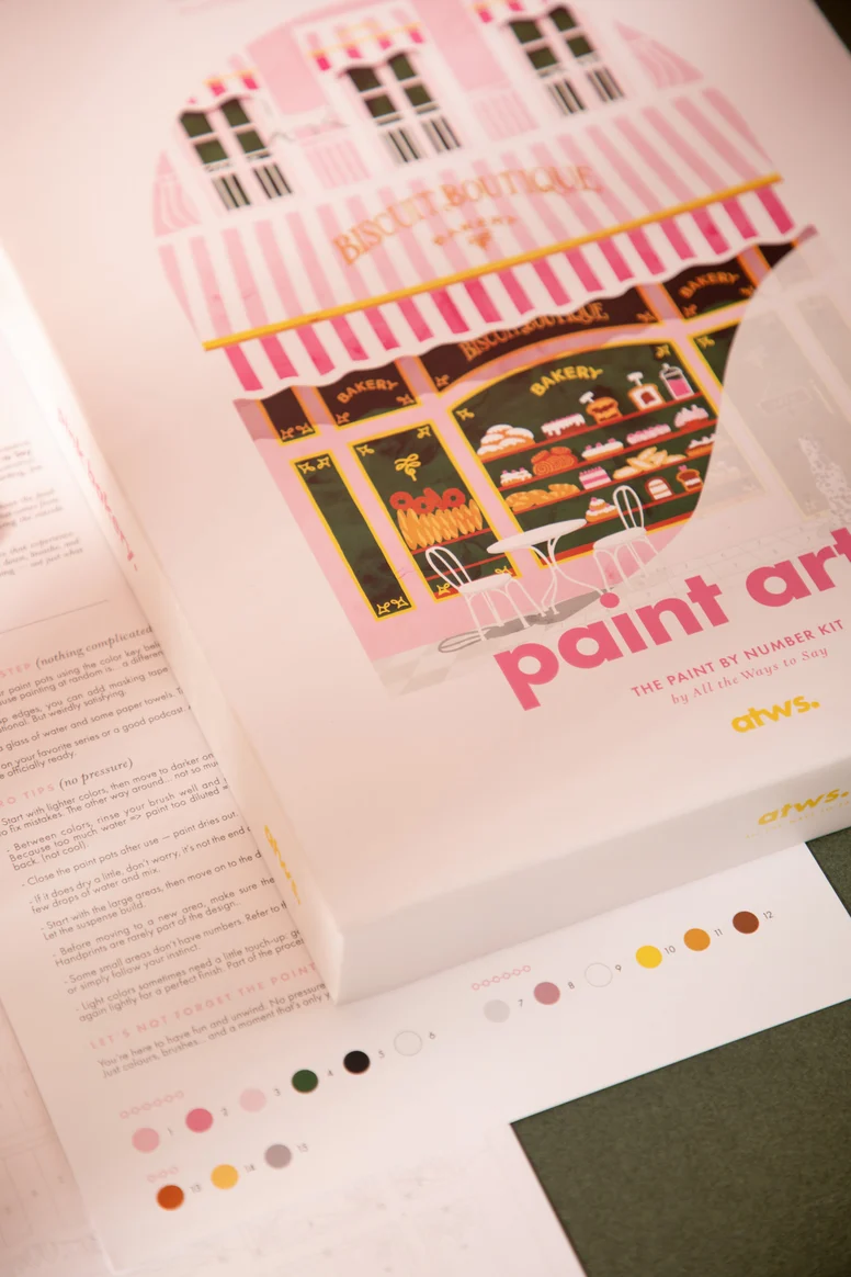 Kit de peinture aux numéros | Boulangerie – Image 3