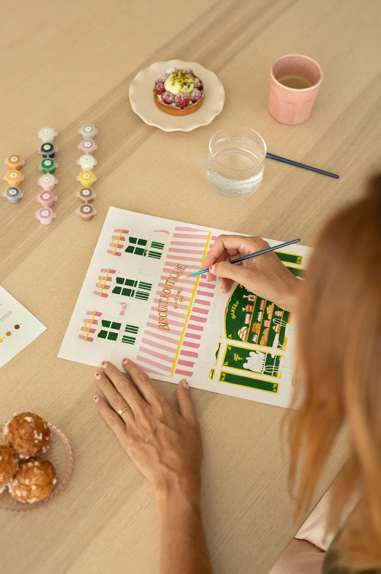 Kit de peinture aux numéros | Boulangerie – Image 5
