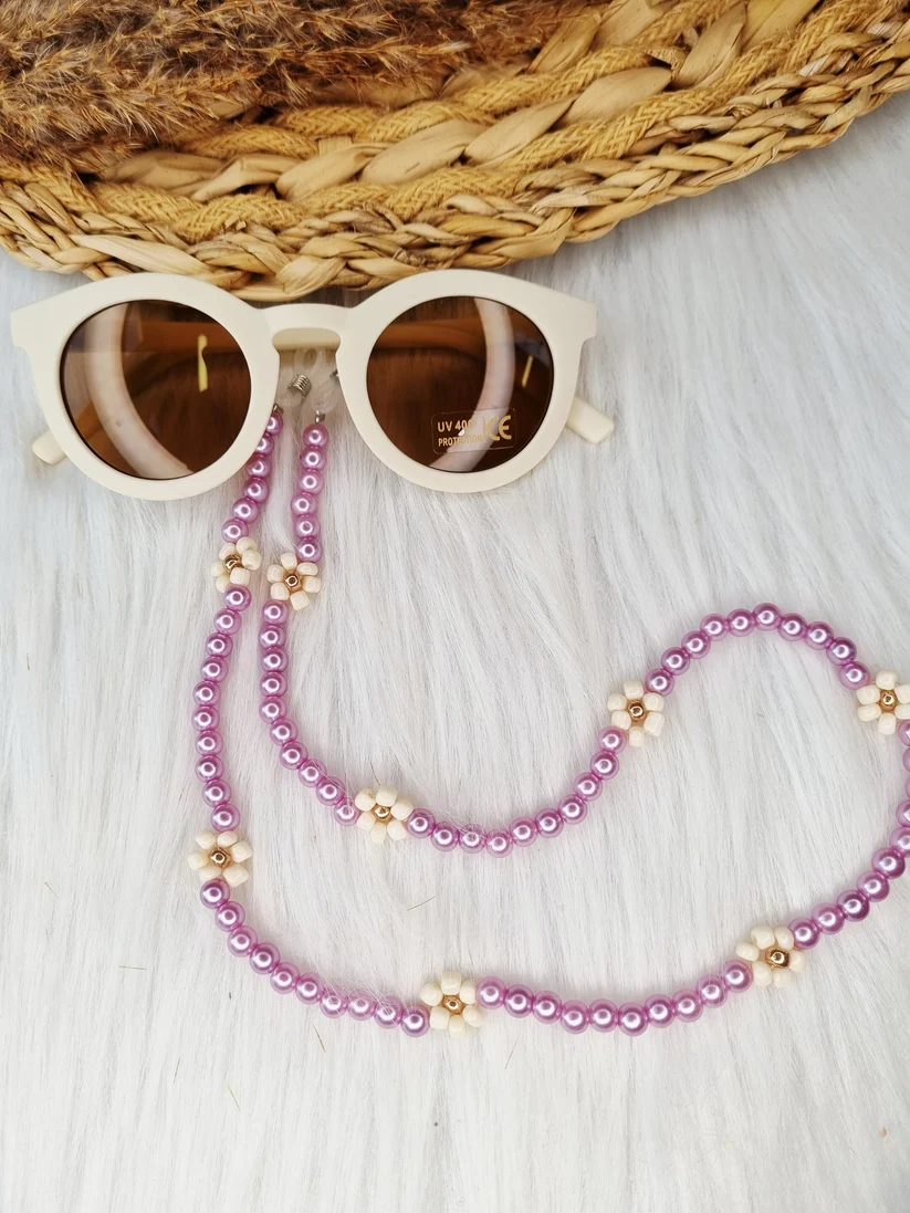 Cordon de Lunettes | Marguerite Lilas