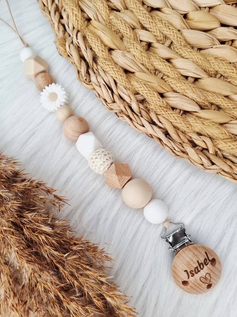 Attache tétine | Marguerite Daisy