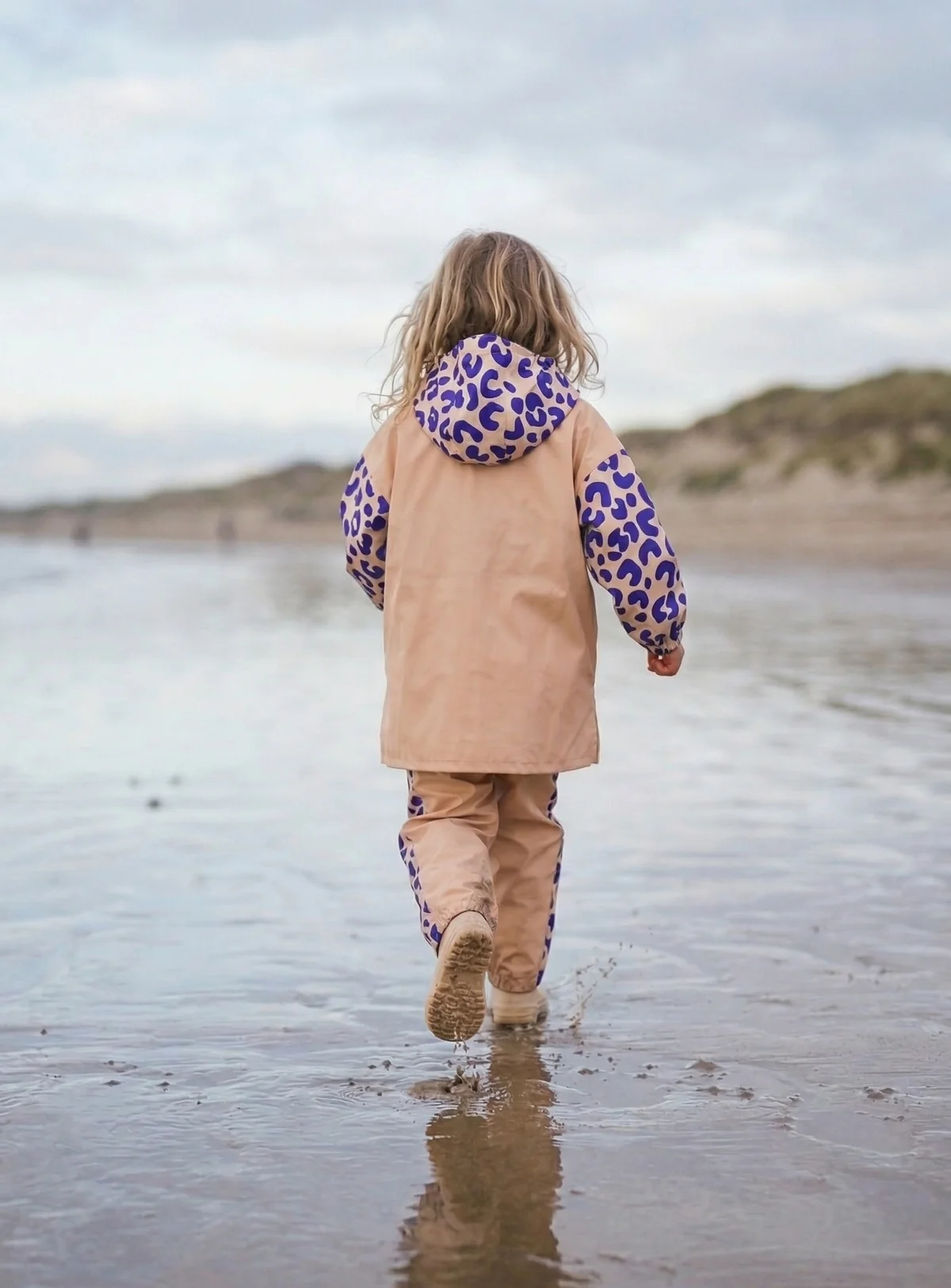 Poncho de pluie | Léo bleu – Image 4