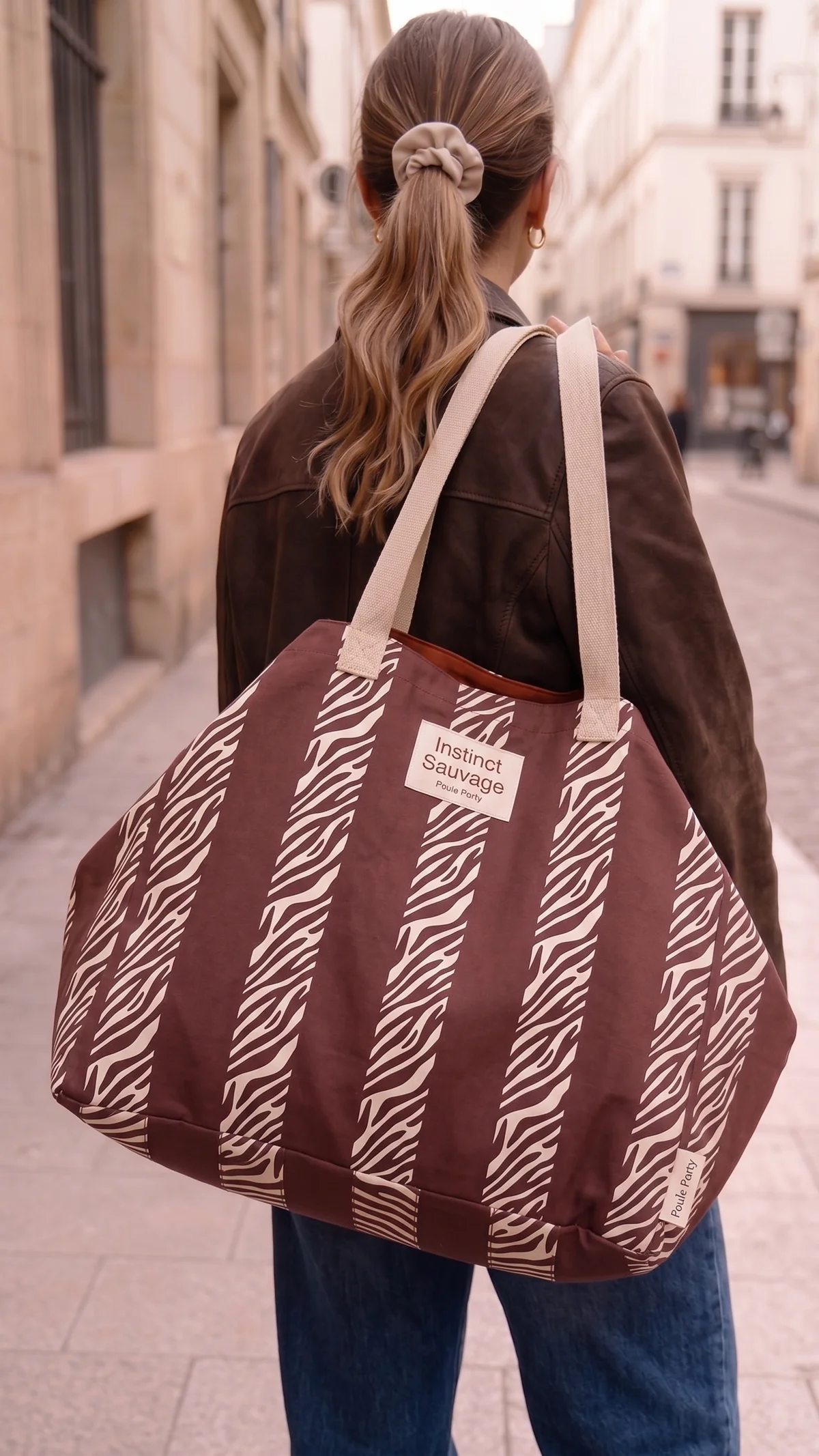 Sac Cabas | Wild life Zèbre