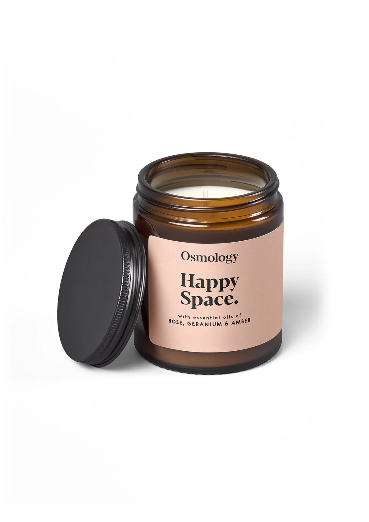 Bougie pot en verre | Happy Space