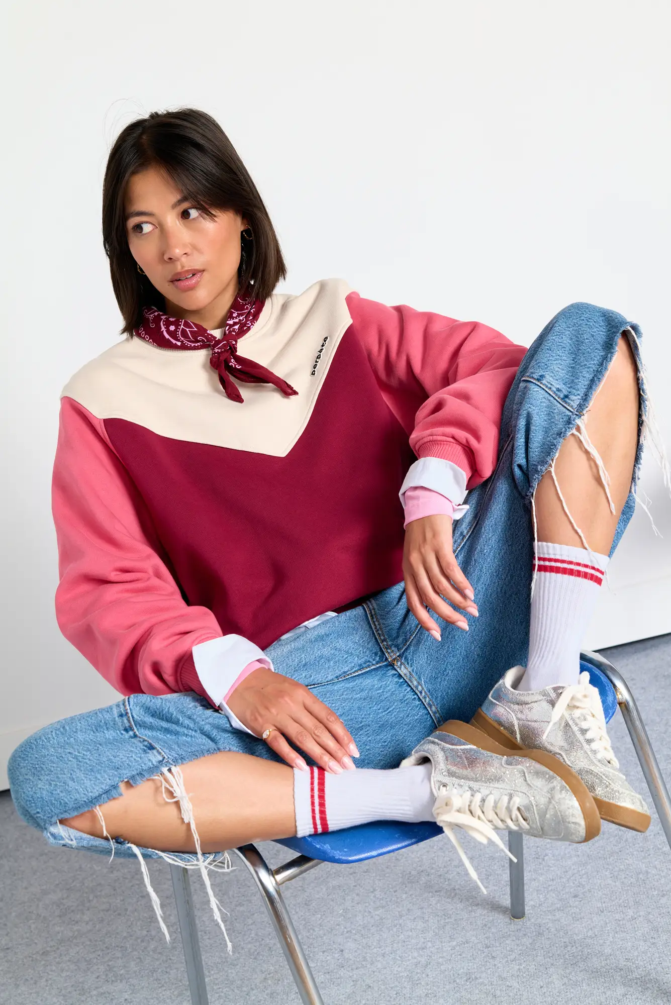 Pull Adulte | Max bordeaux/ rouge – Image 3