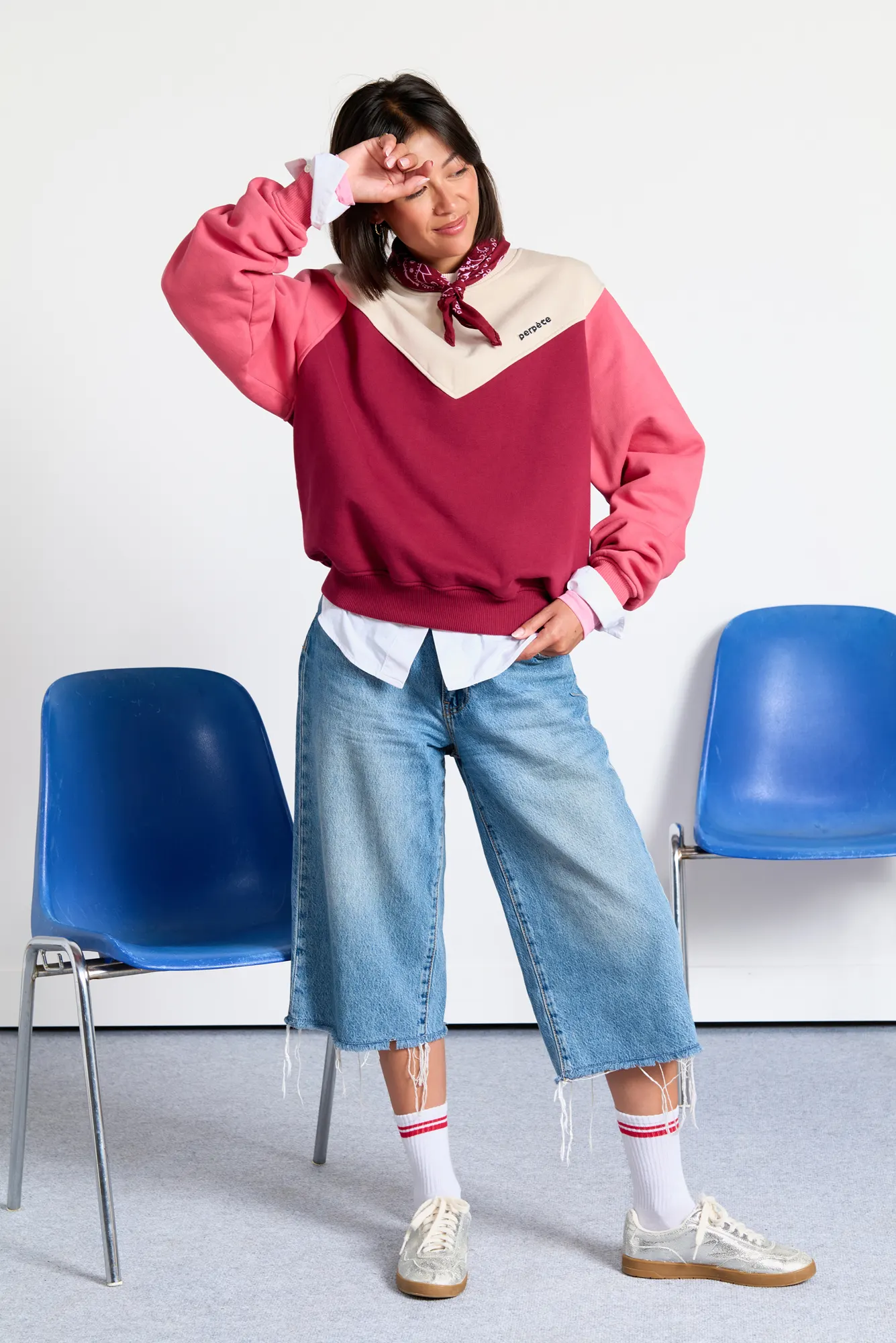 Pull Adulte | Max bordeaux/ rouge – Image 4