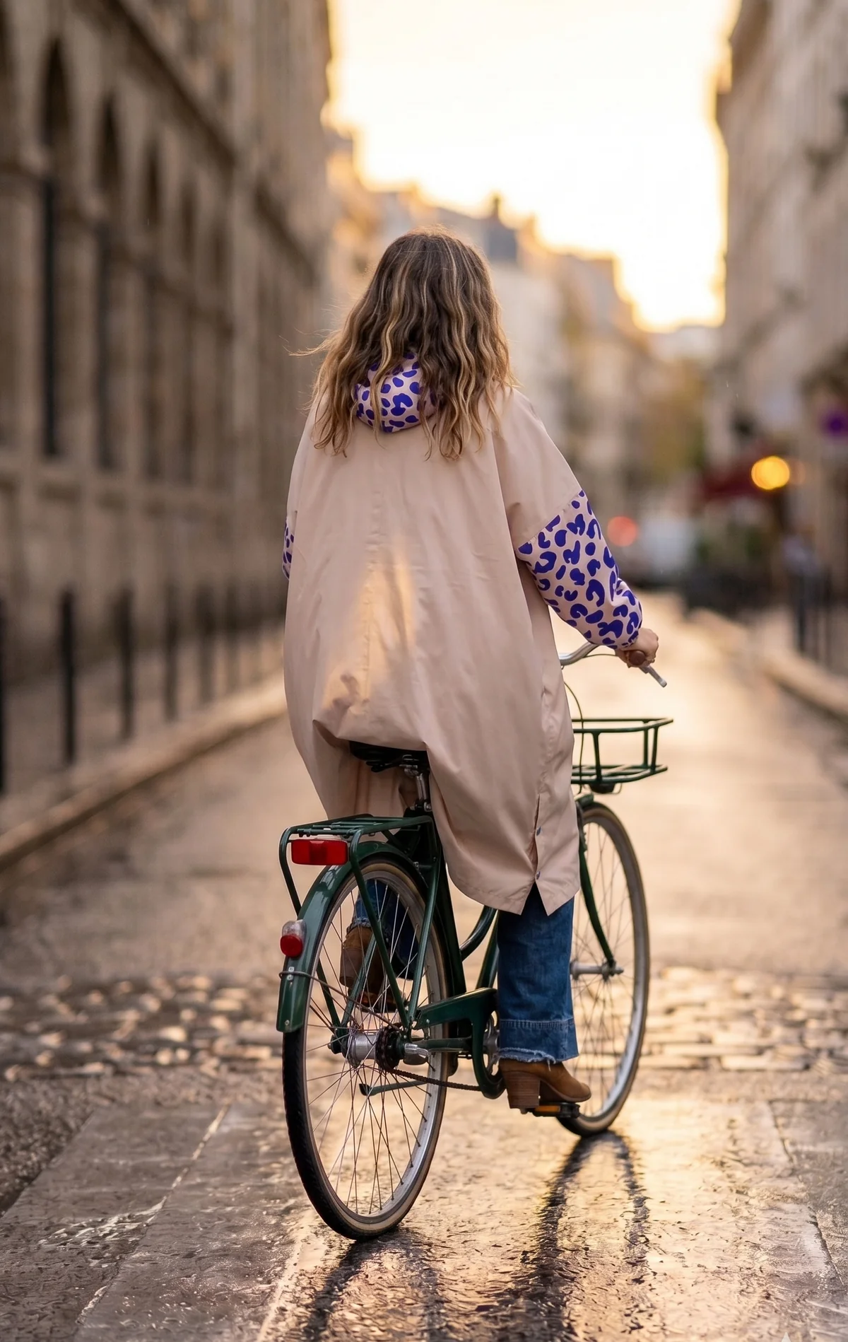 Poncho de pluie | Léo bleu – Image 2
