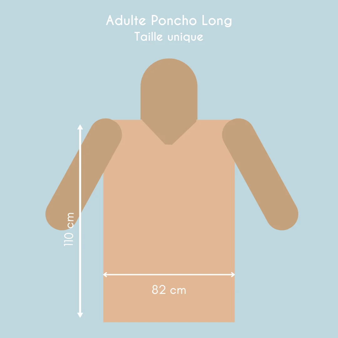 Poncho de pluie | Léo bleu – Image 5