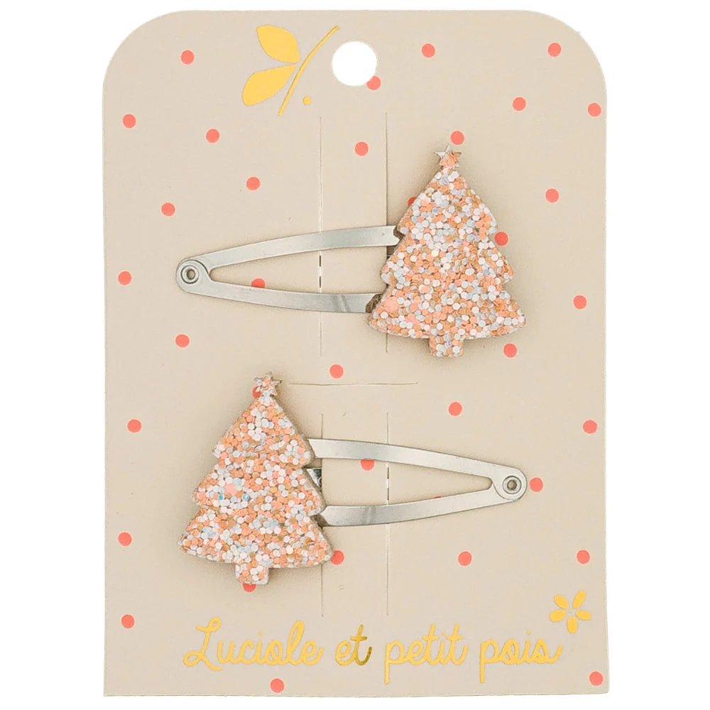 Duo barrettes | Sapin Crème