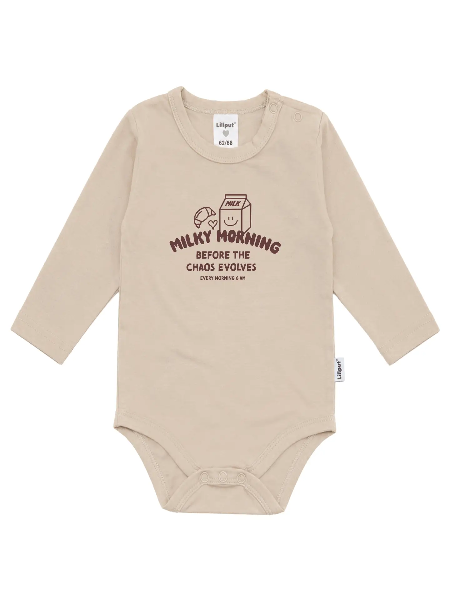 Body longues manches | Milky morning